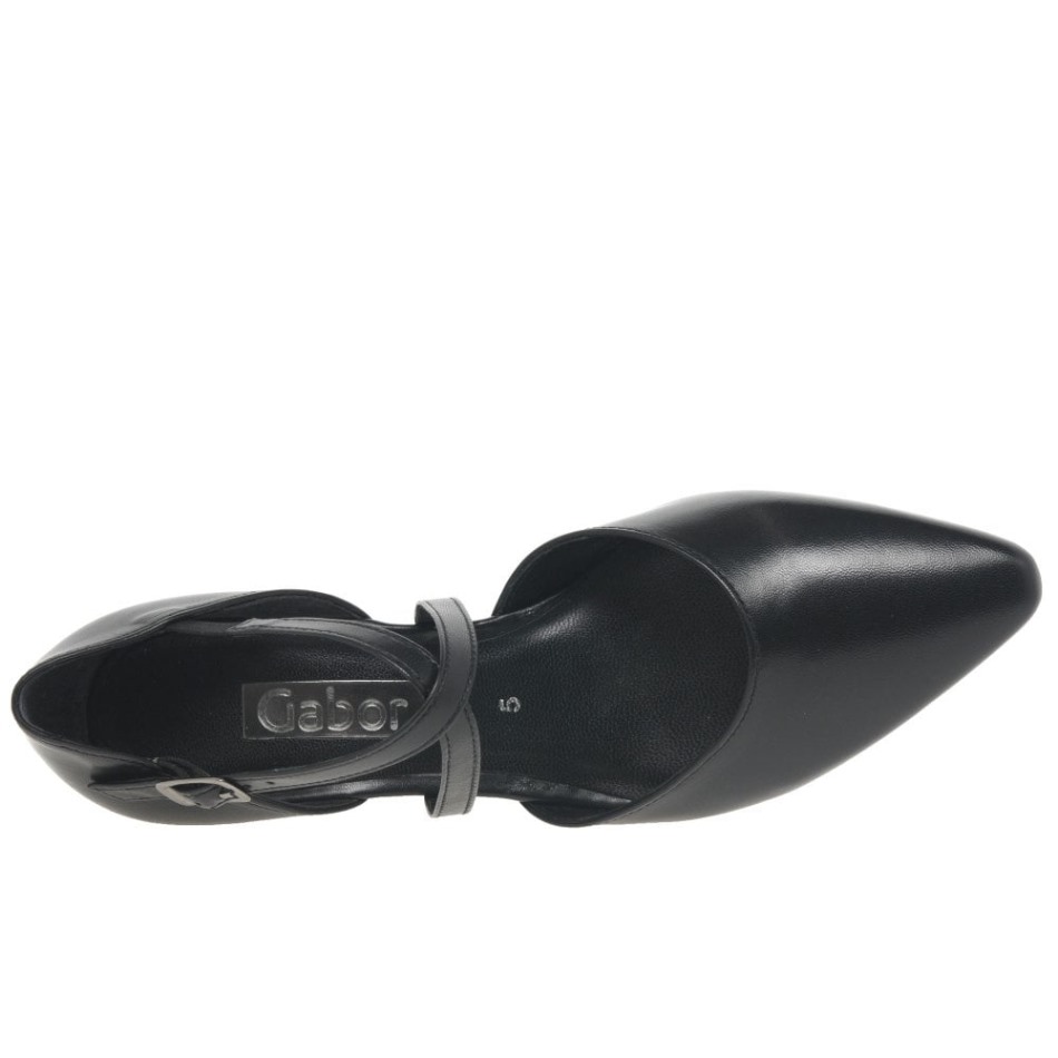 Escarpins Modernes à Bride Croisée Pour Femme Callow Noir Gabor | Exclusif